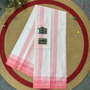 সাদা ও হালকা গোলাপি কালার - ধানশিরী